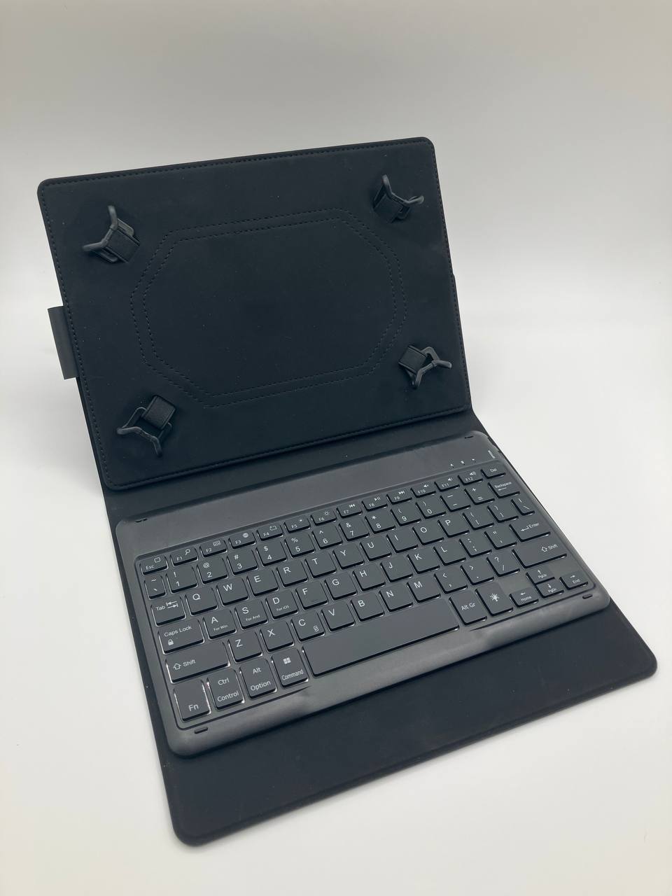 Jelly Comb Ultra-Slim Bluetooth Keyboard & Tablet Case – Wireless for iPad, Android, Windows (Lightweight & Portable)